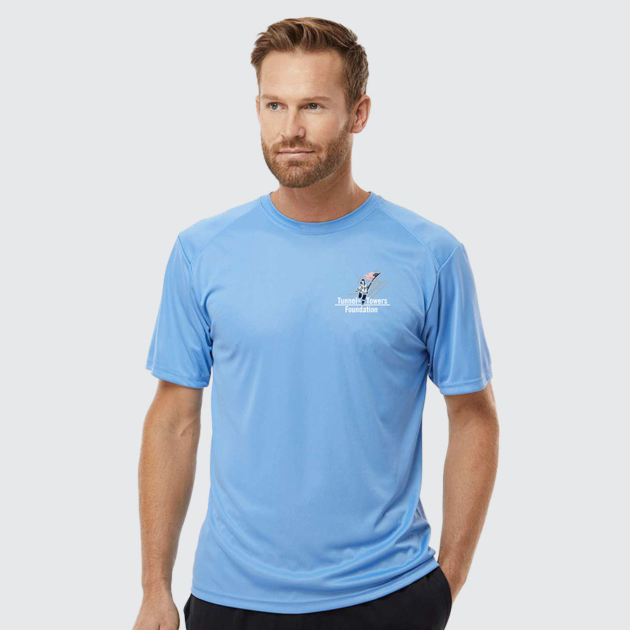 T2T Never Forget Performance Tee - Unisex (Bimini Blue)