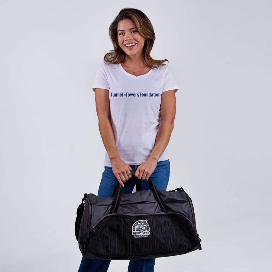 T2T 25th Anniversary Travel Duffle – (Black/Graphite)