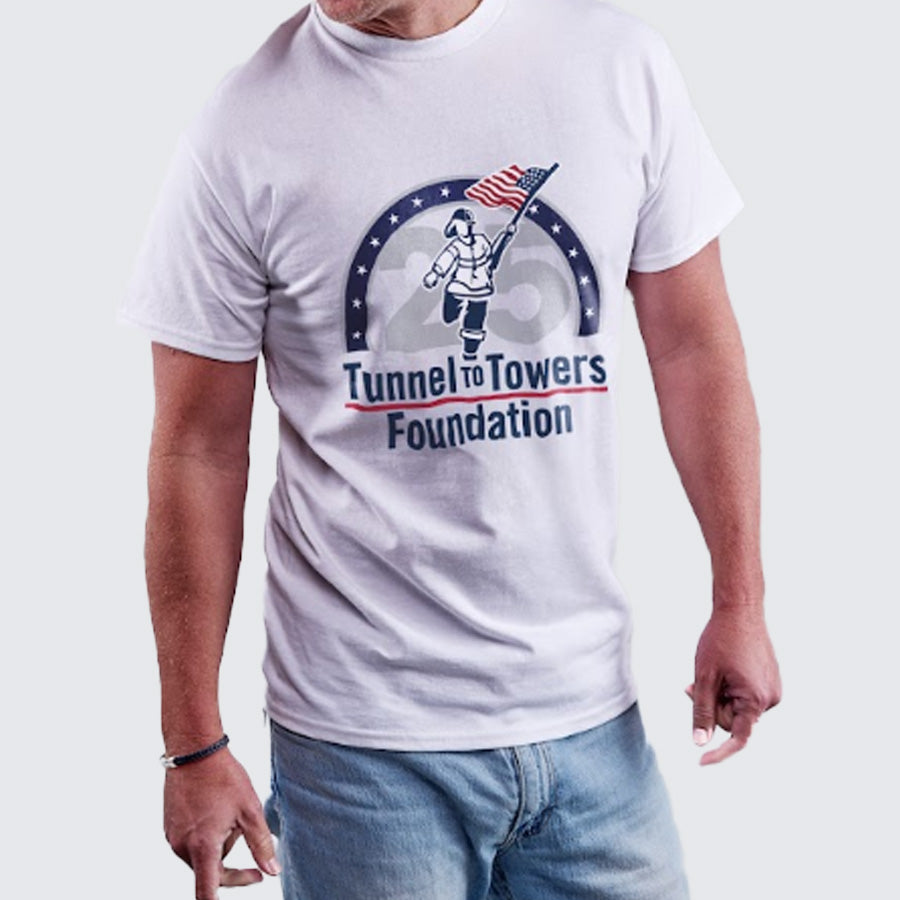 T2T 25th Anniversary Logo Tee - Unisex (White)