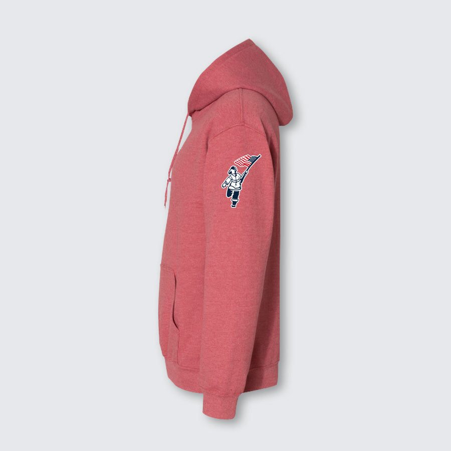 T2T 25th Anniversary Hoodie (Heather Scarlet Red)