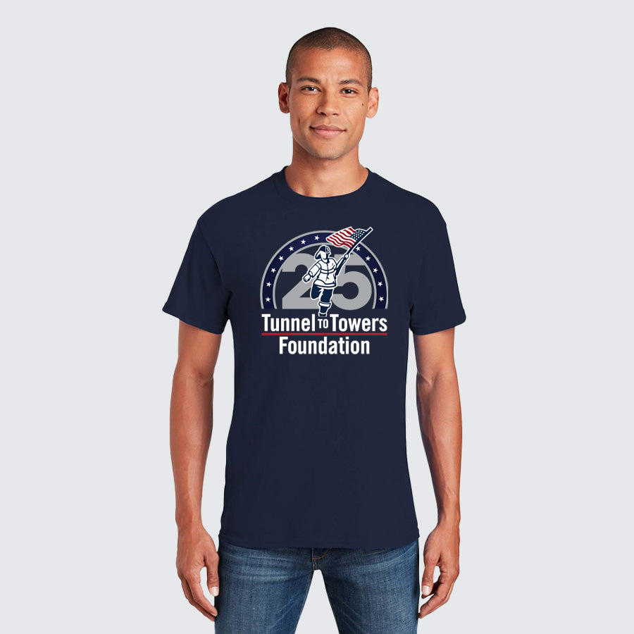 T2T 25th Anniversary Logo Tee - Unisex (Navy)