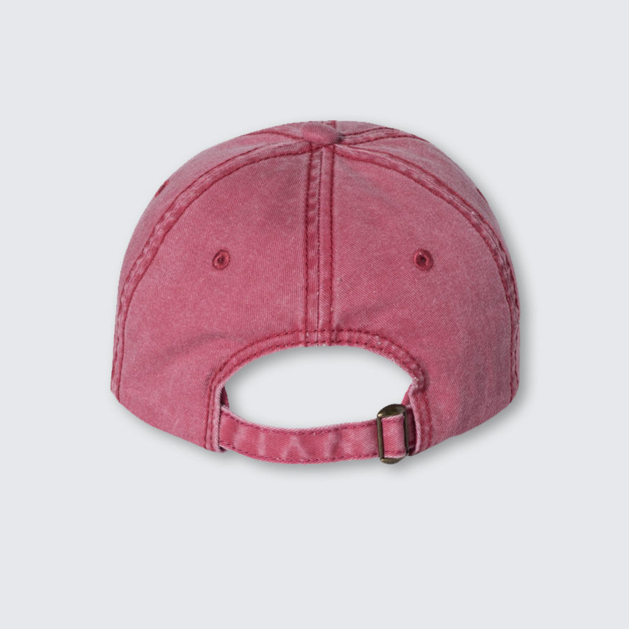 T2T 25th Anniversary Twill Hat (Pigment Dyed Cardinal)