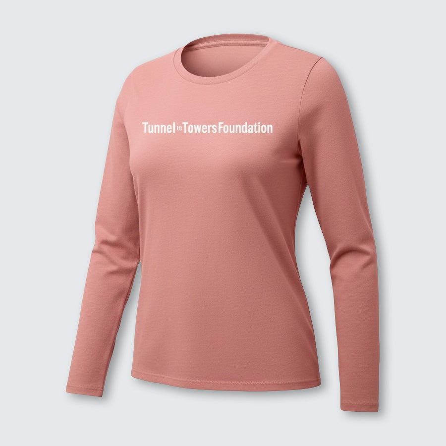 T2T 25th Anniversary Women's Long Sleeve Tee (Blush Frost)