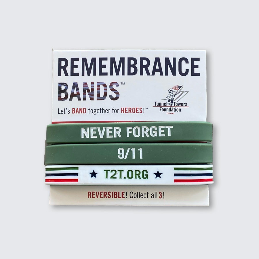 Remembrance Bands™ - Military Green - Set of 3