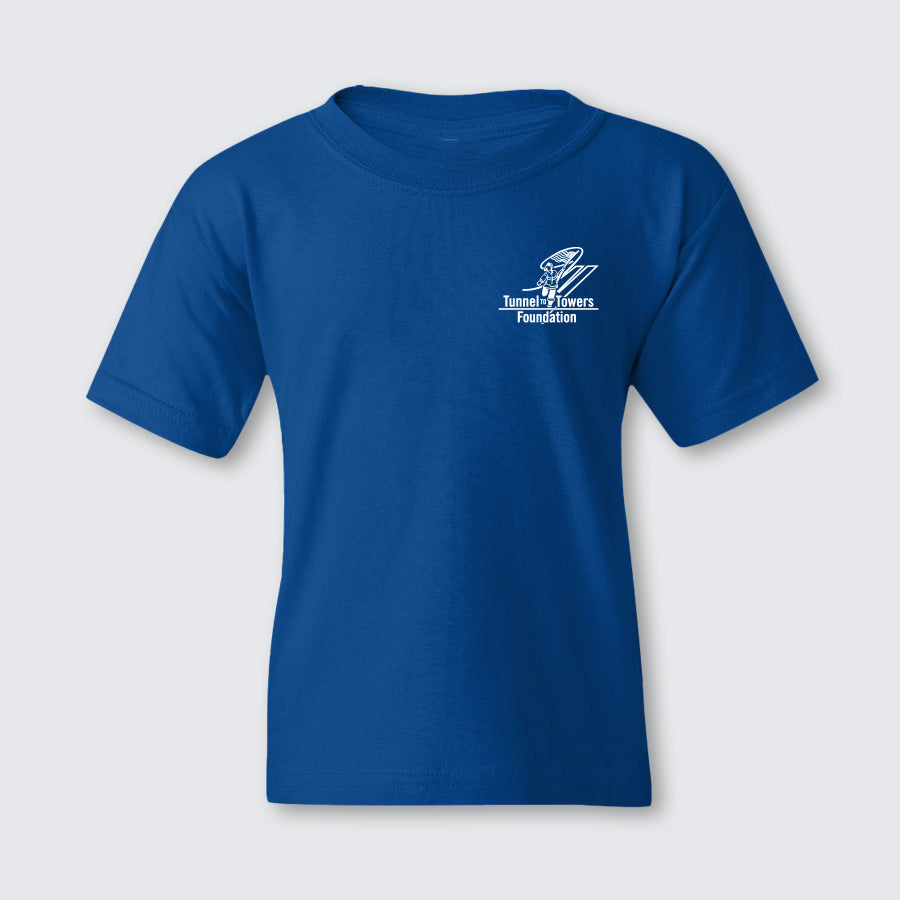 T2T HEROES TEE – Youth (Blue) SALE!