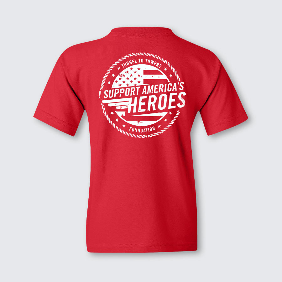 T2T HEROES TEE – Youth (Red) SALE!