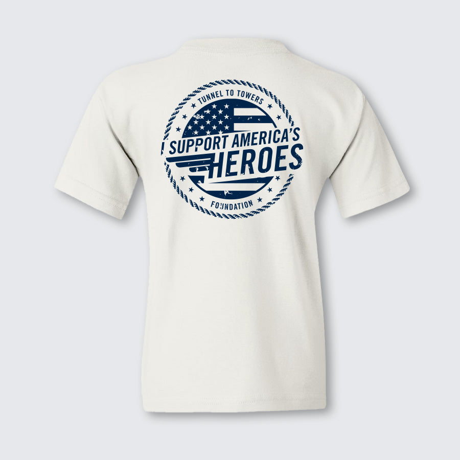 T2T HEROES TEE – Youth (White) SALE!