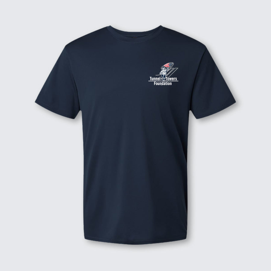 T2T Twin Towers Performance Tee - Unisex (Navy)