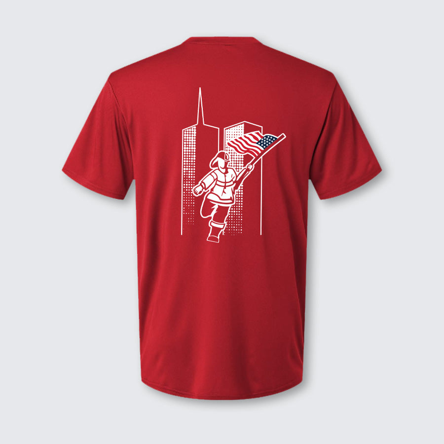 T2T Twin Towers Performance Tee - Unisex (Red)