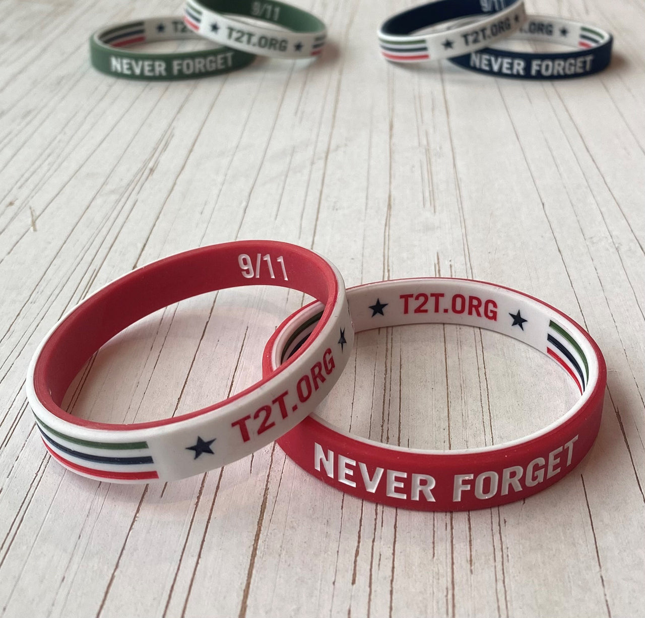 Remembrance Bands™ - Fire Engine Red - SINGLE BAND