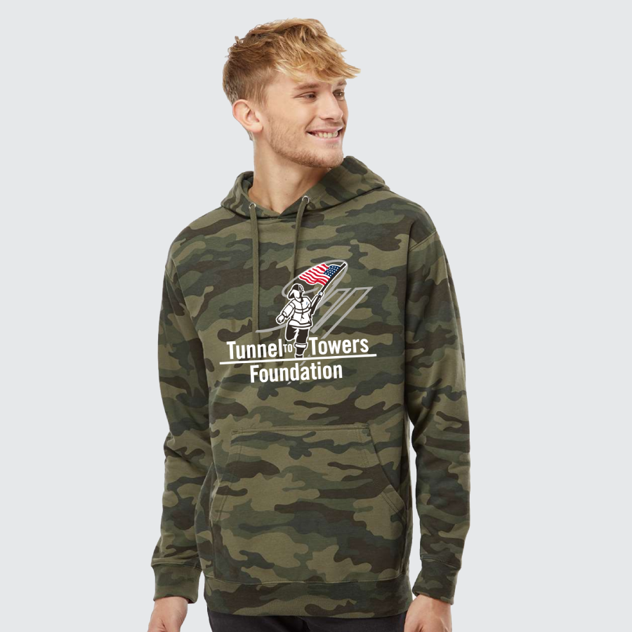 T2T Camo Hoodie – Unisex (Forest Camo) CLEARANCE