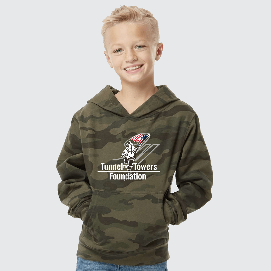 T2T Camo Hoodie – YOUTH (Forest Camo) CLEARANCE