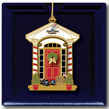 T2T Tribute Porch Holiday Ornament