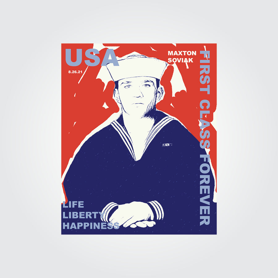 T2T Lynn Mara First Class Forever Poster – Maxton Soviak (White)