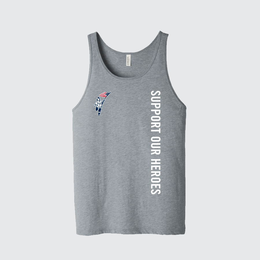 T2T MEN’S ATHLETIC TANK (Athletic Heather) CLEARANCE