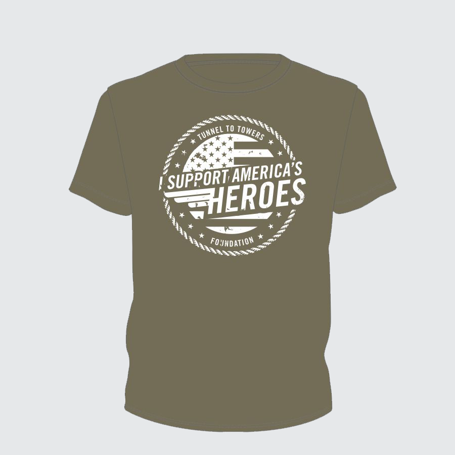 T2T Heroes Tee - YOUTH (Olive) - CLEARANCE